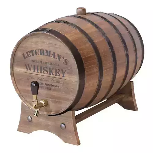 Whiskey Barrels 3D model