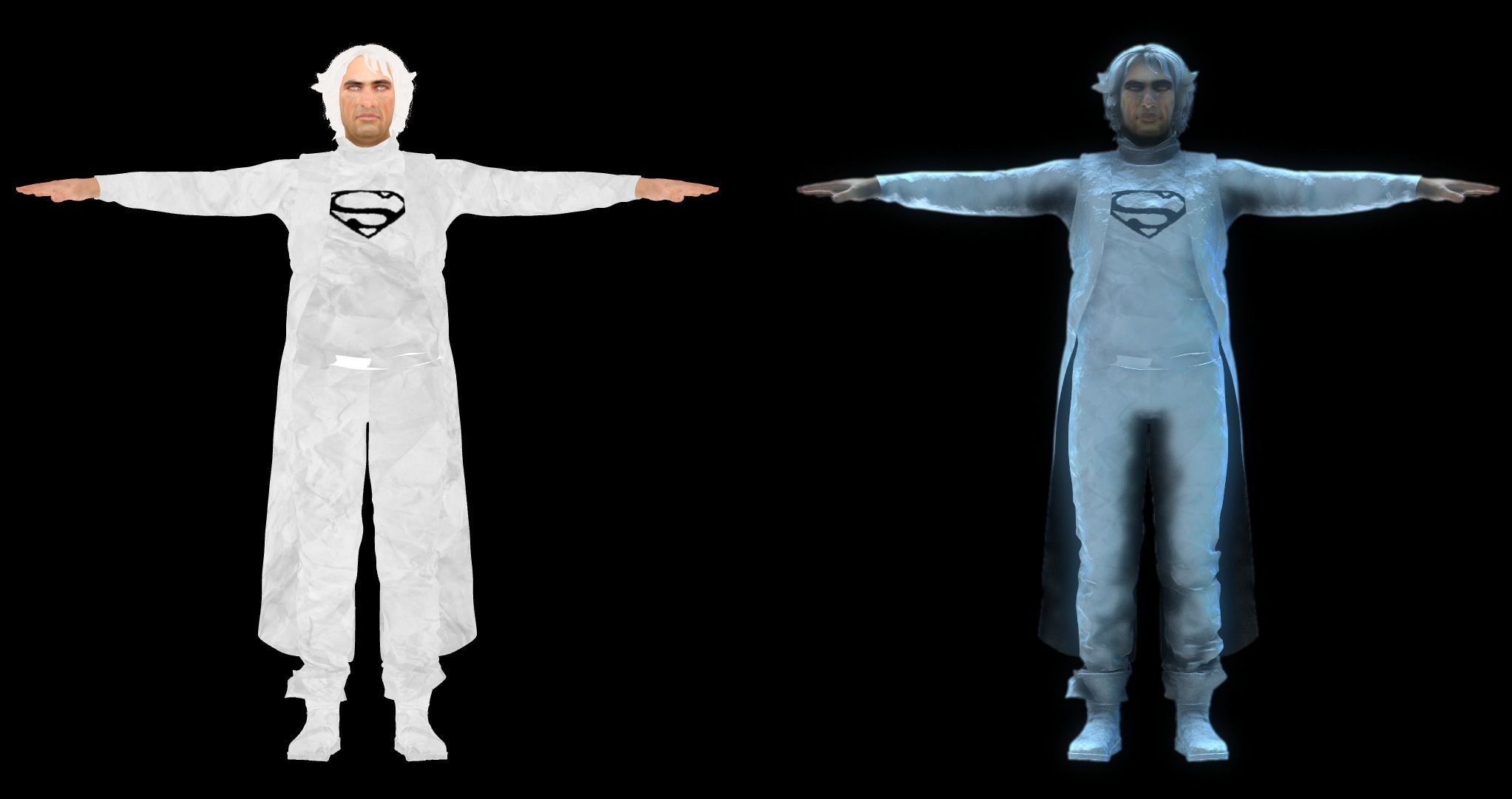 Jor-El Marlon Brando 3D model_4