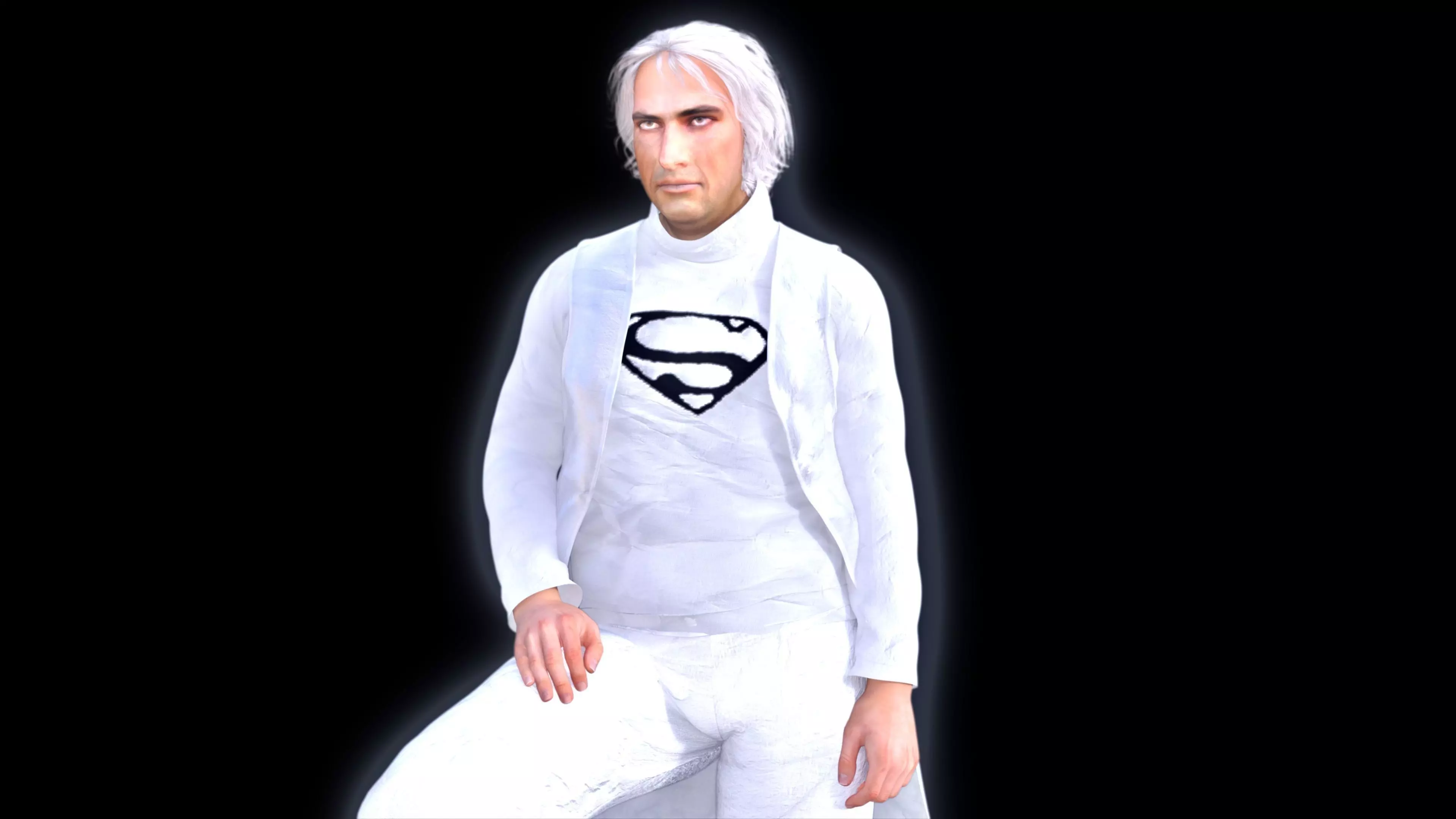 Jor-El Marlon Brando 3D model_0