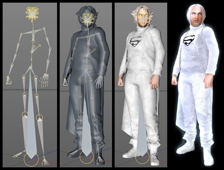 Jor-El Marlon Brando 3D model_6