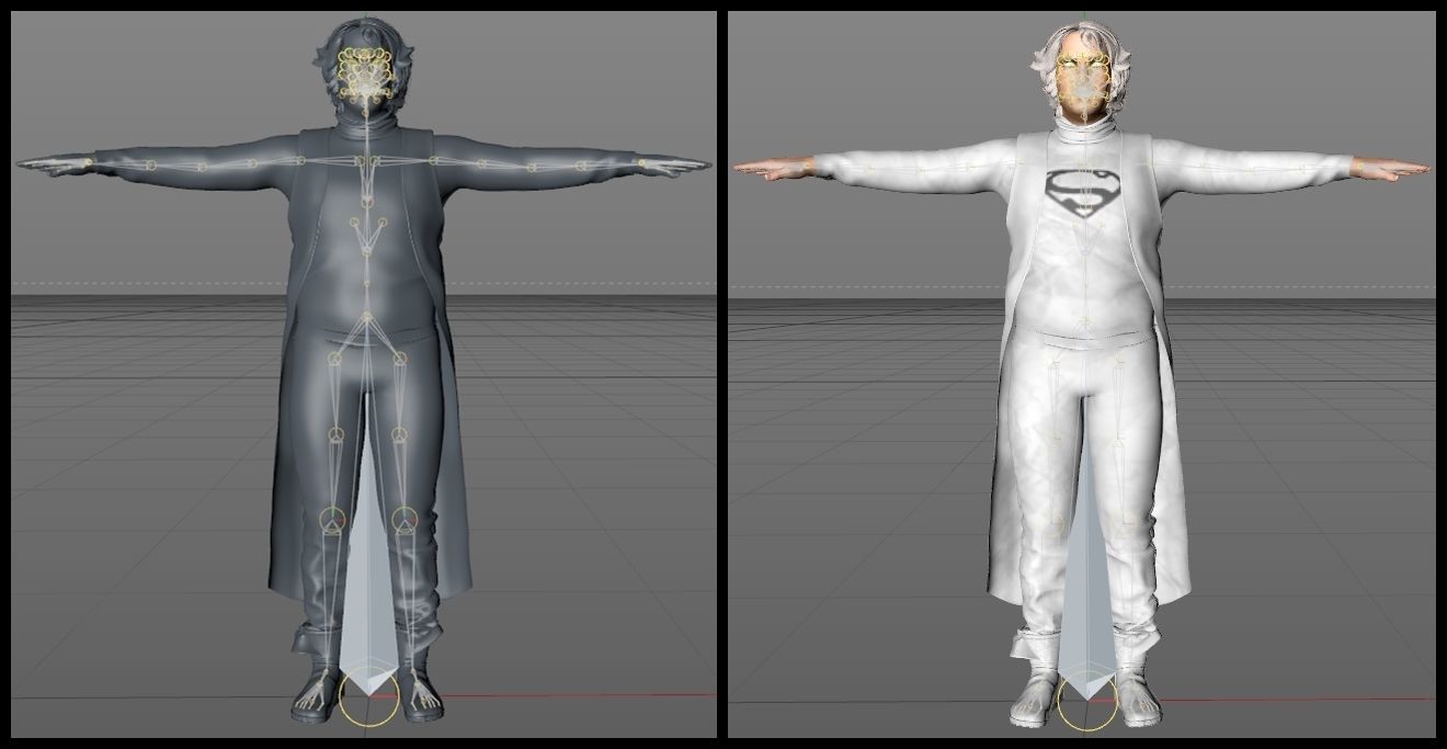 Jor-El Marlon Brando 3D model_5