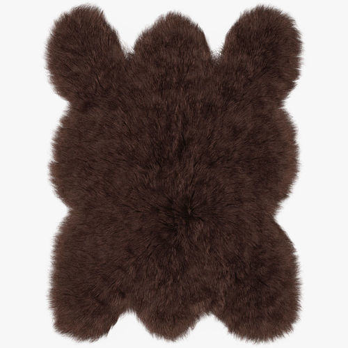 Big brown bear rug 3D model