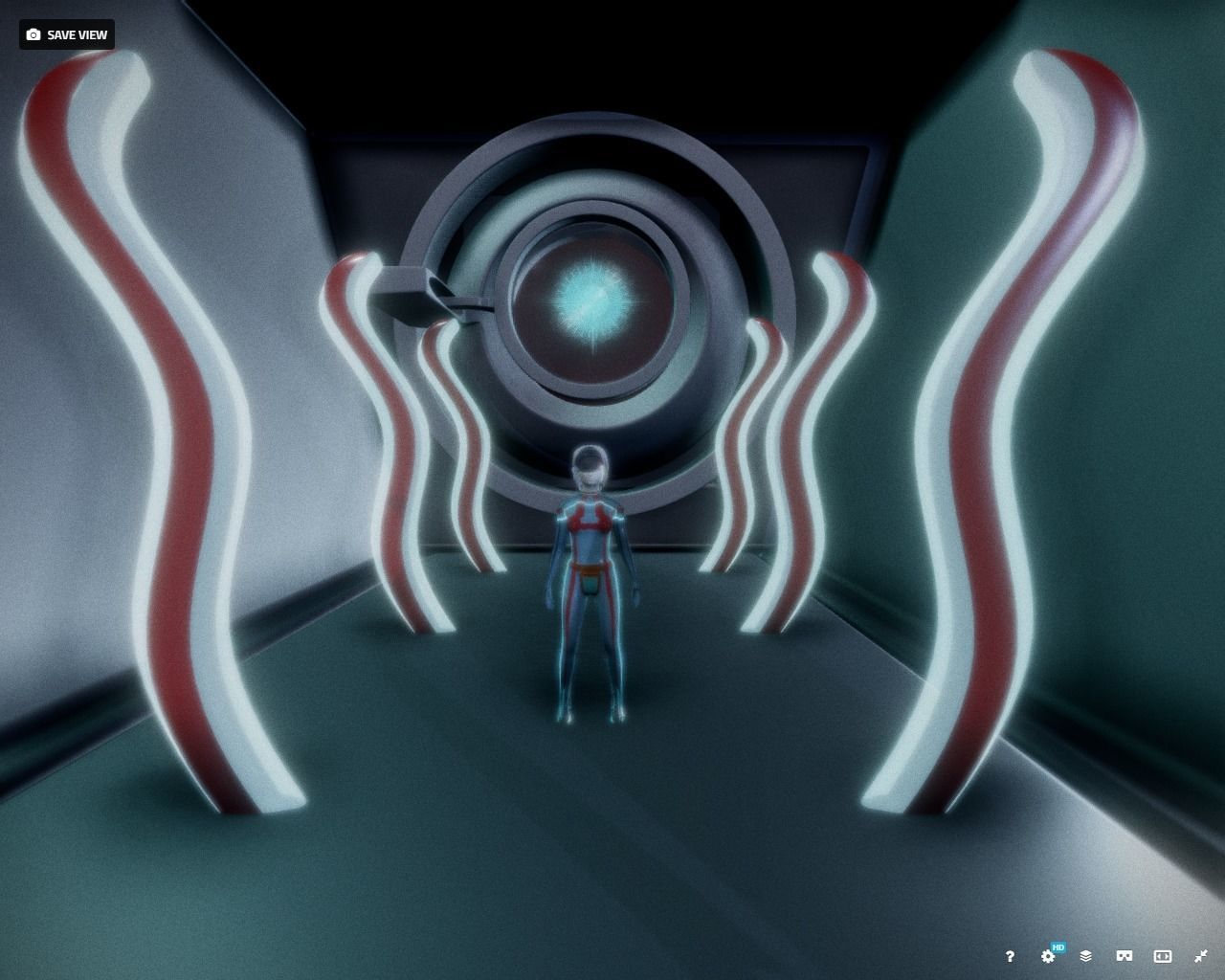 Girl in Ok thats art  3D model_1