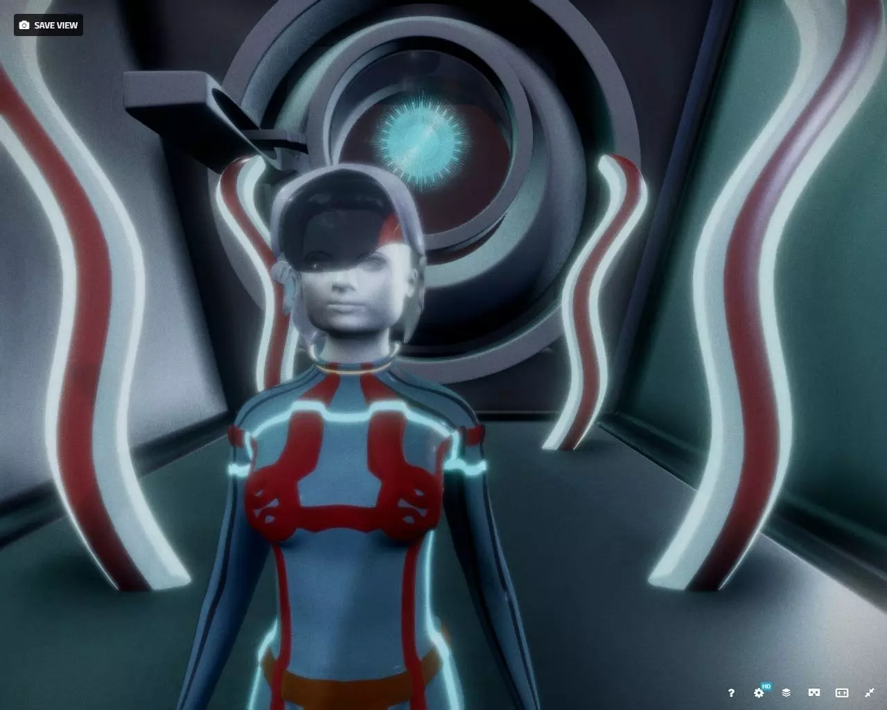 Girl in Ok thats art  3D model_0