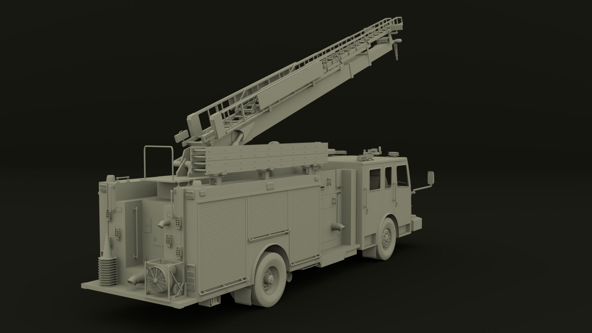 Firetruck Roadrunner 3D model_1