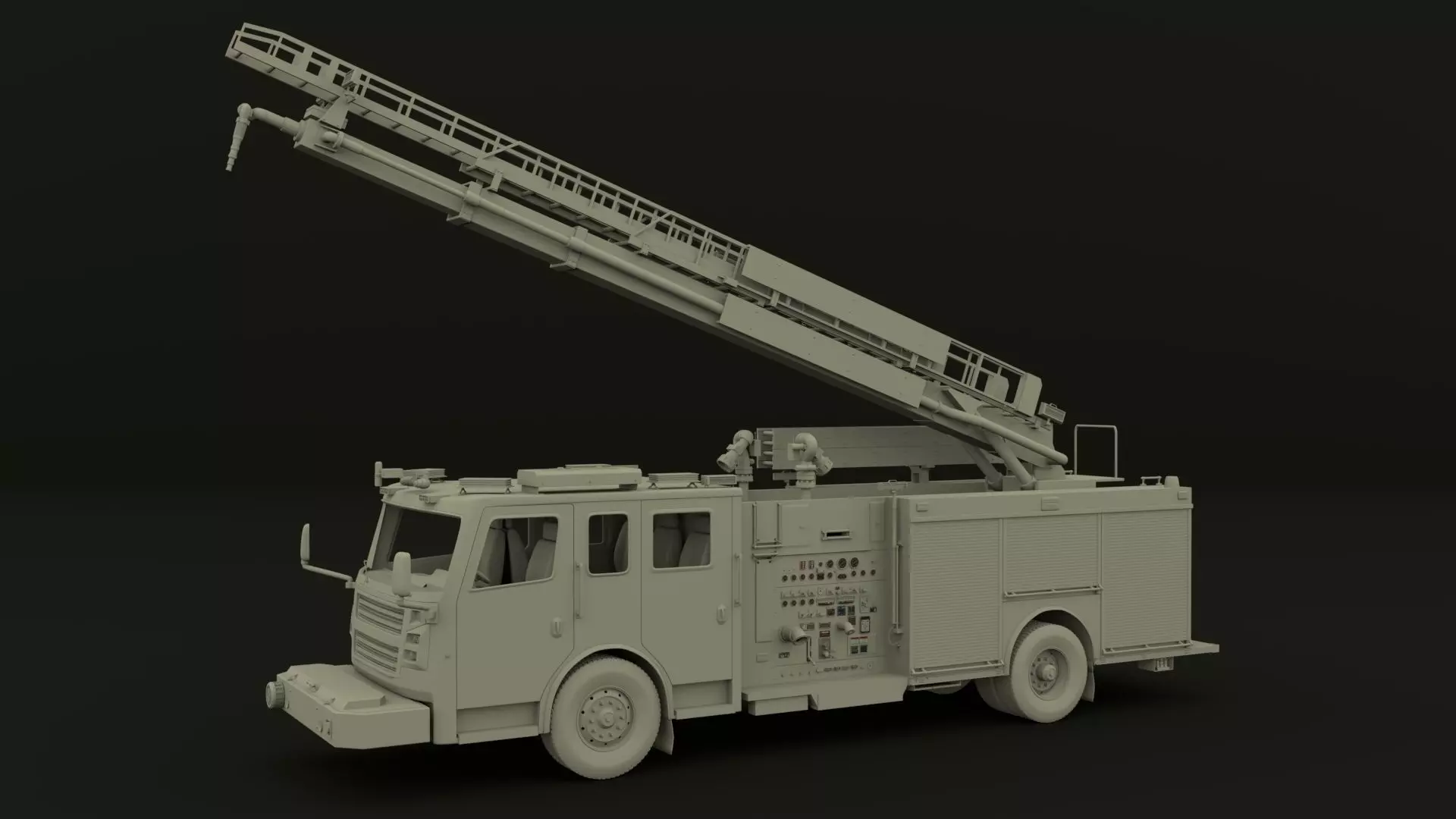 Firetruck Roadrunner 3D model_0