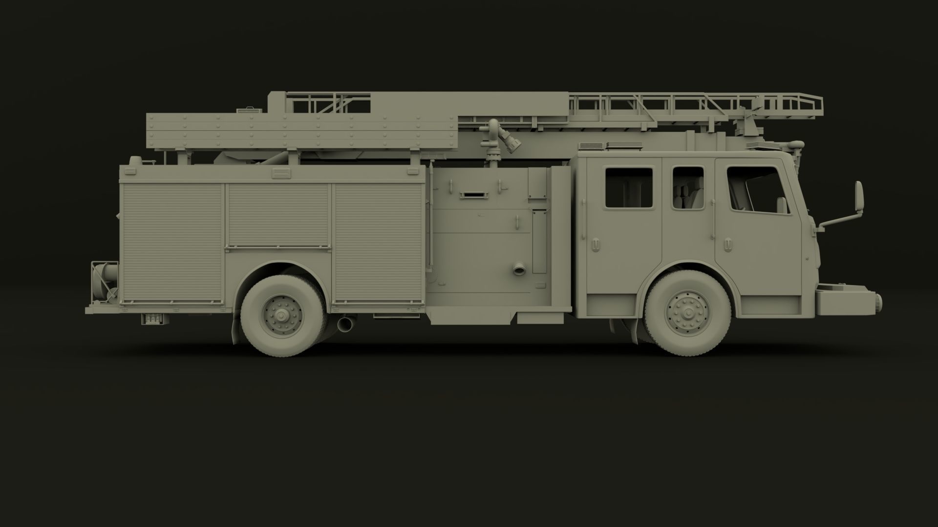 Firetruck Roadrunner 3D model_2