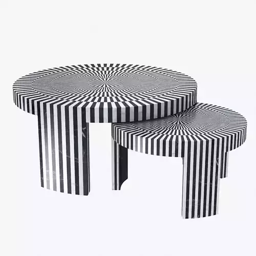 Made good carlotta marble table 3D model