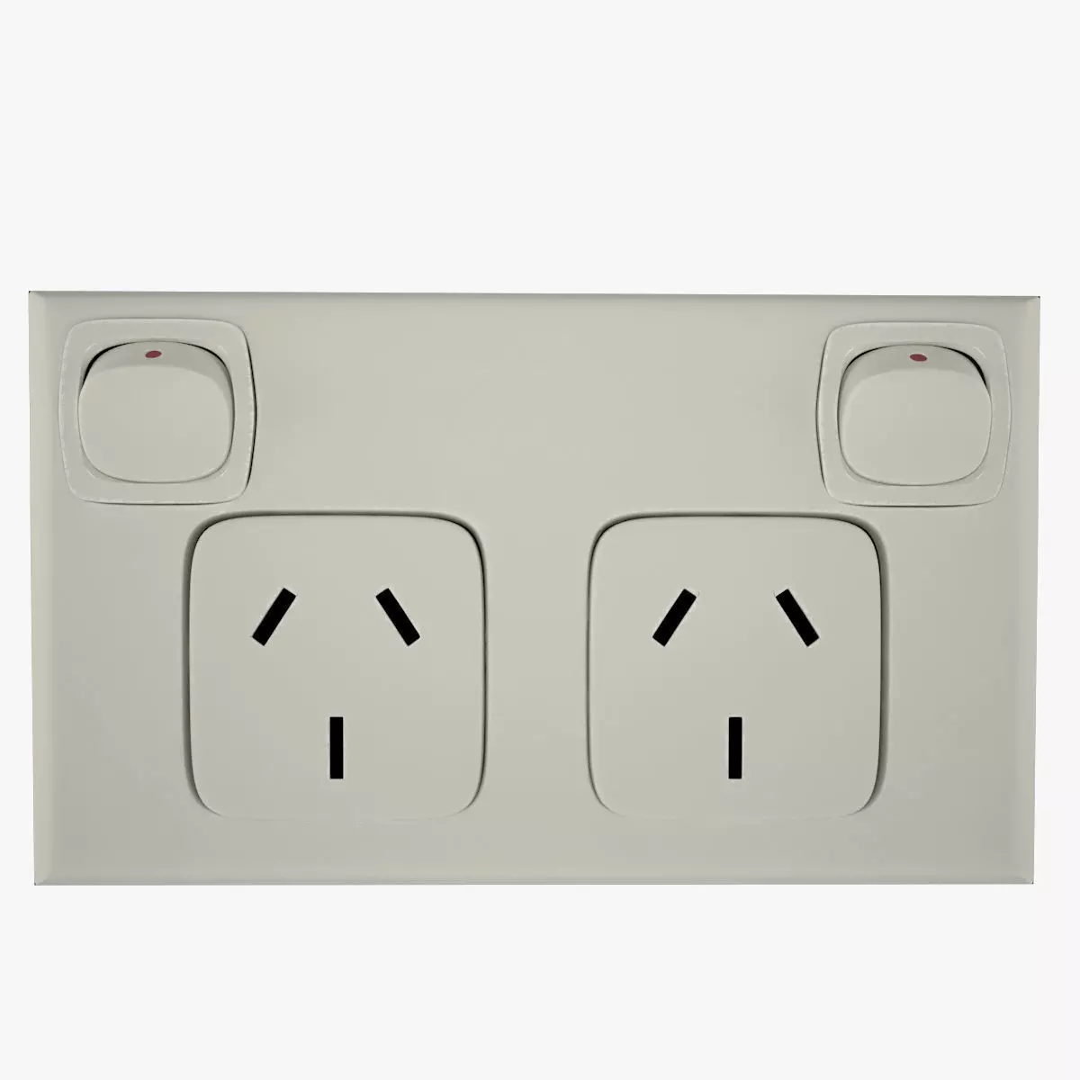 Electrical Outlet 3D model_0