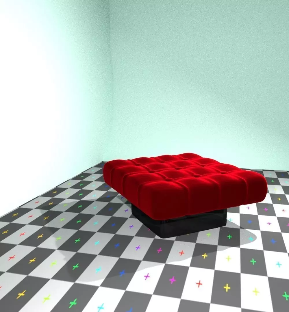 PUFF chair Free 3D model_0