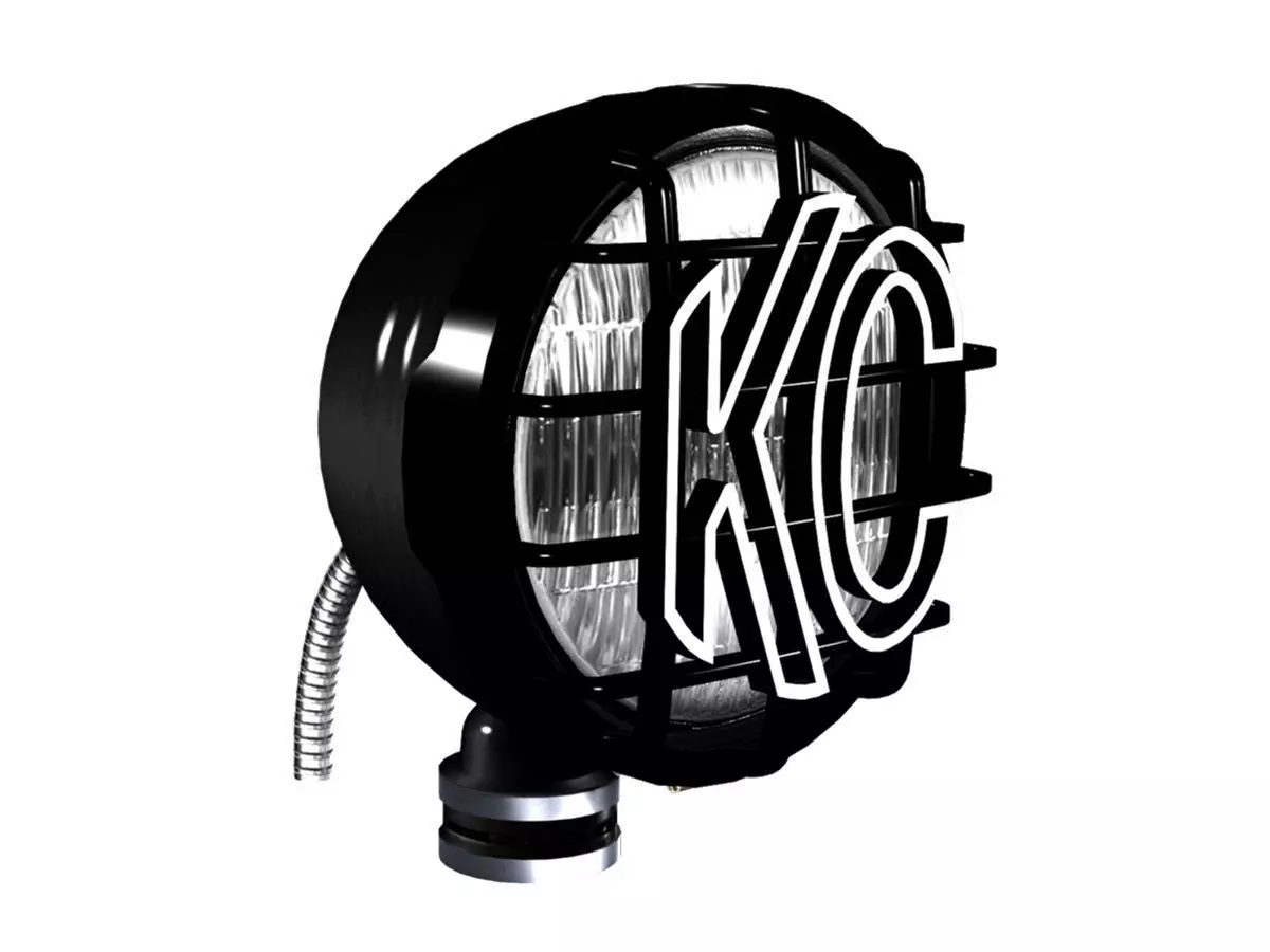 OFF ROAD FOG LIGHT 1 BLACK 3D model_0