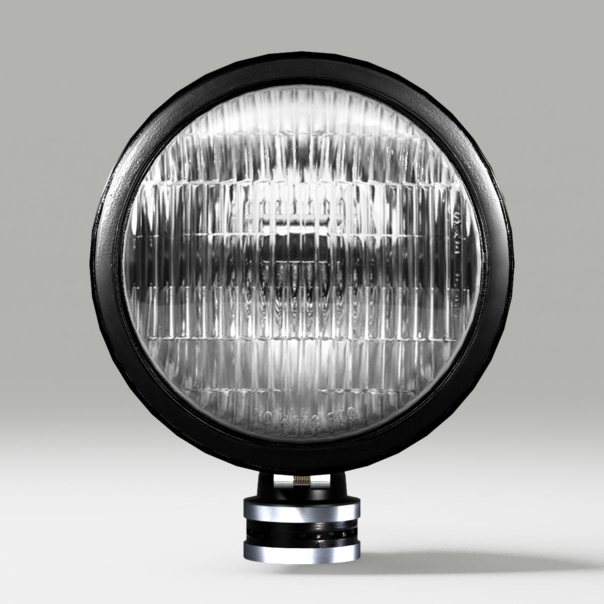 OFF ROAD FOG LIGHT 1 BLACK 3D model_3