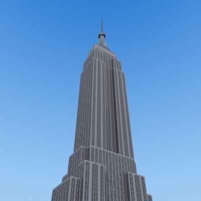Empire State NYC 3D model_9