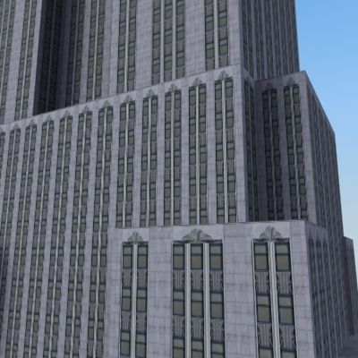 Empire State NYC 3D model_4