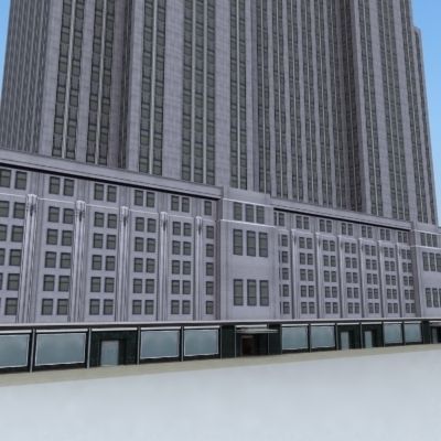 Empire State NYC 3D model_1