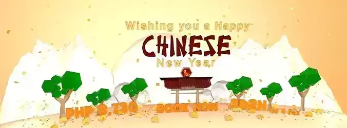 Happy Chinese New Year 3D model