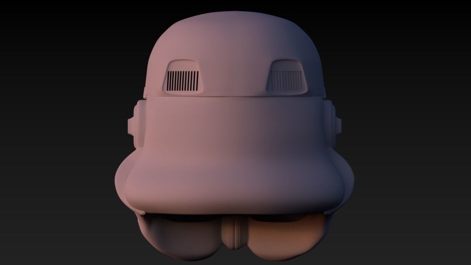 Stormtrooper Helmet 3D model_5