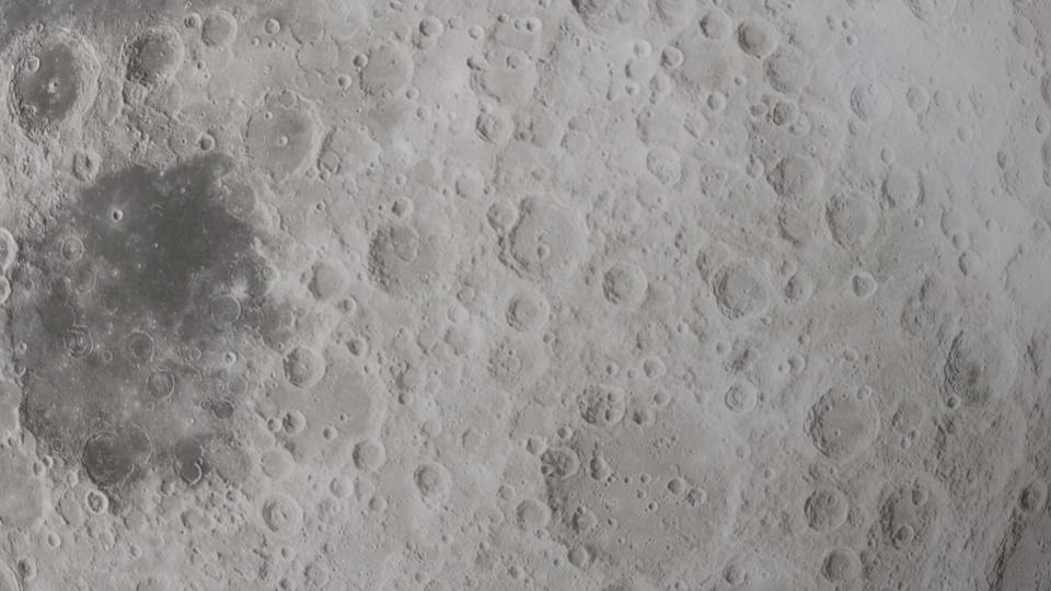 Realistic Moon Model full 3D model_7