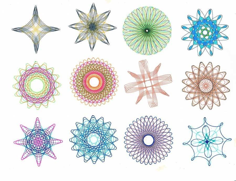 printable spirograph kit Free 3D print model_2