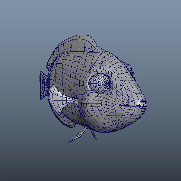 3D Cartoon Sea Creature Pack Low-poly 3D model_12