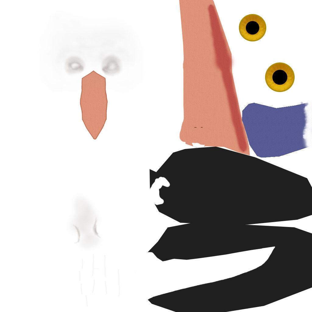 3D Cartoon Sea Creature Pack Low-poly 3D model_5