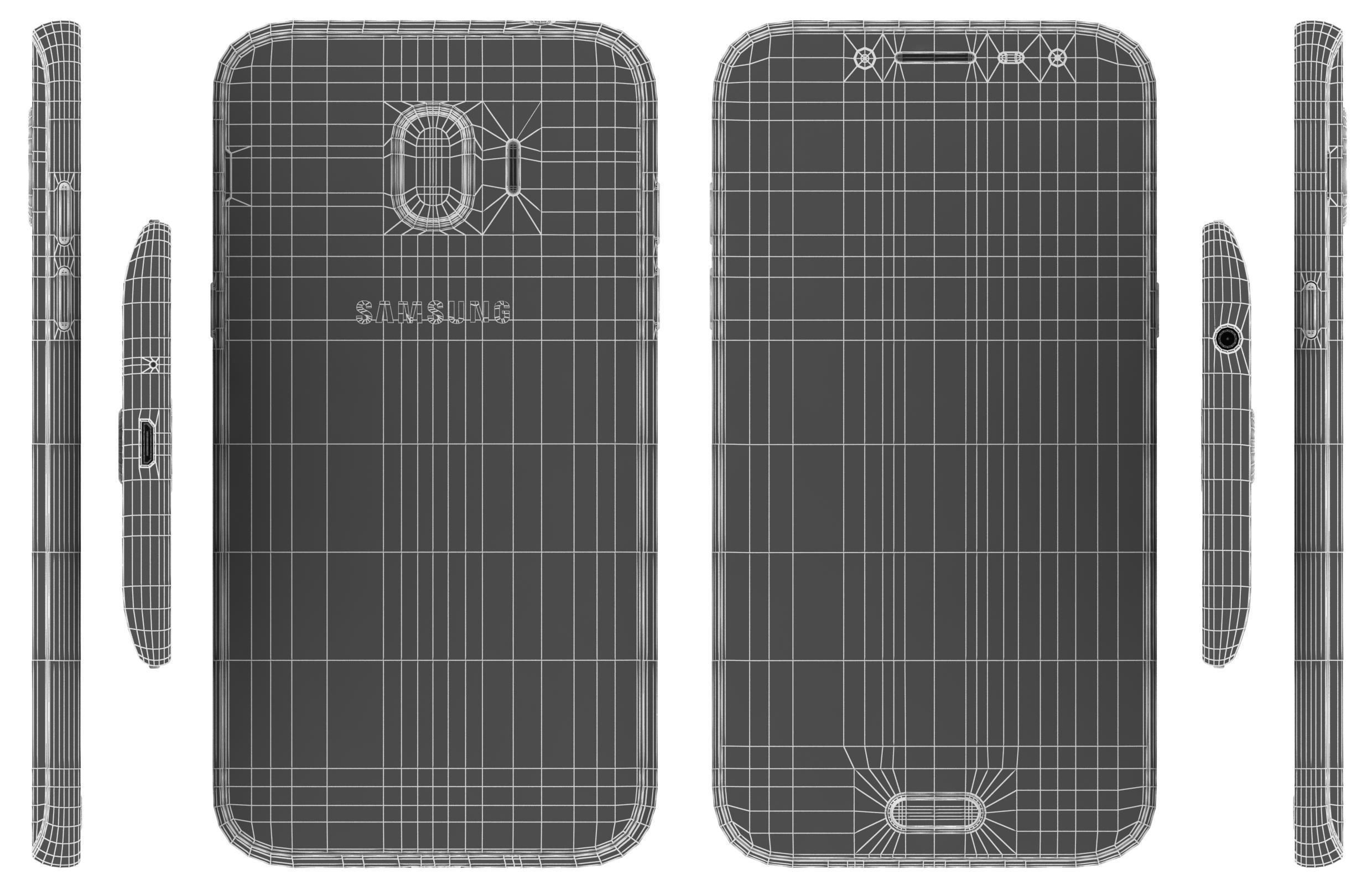 Samsung Galaxy J2 Pro 2018 Blue 3D model_11