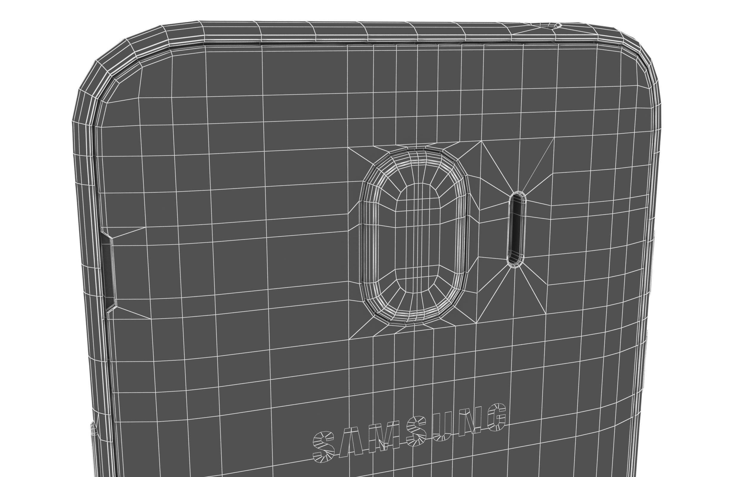 Samsung Galaxy J2 Pro 2018 Blue 3D model_15