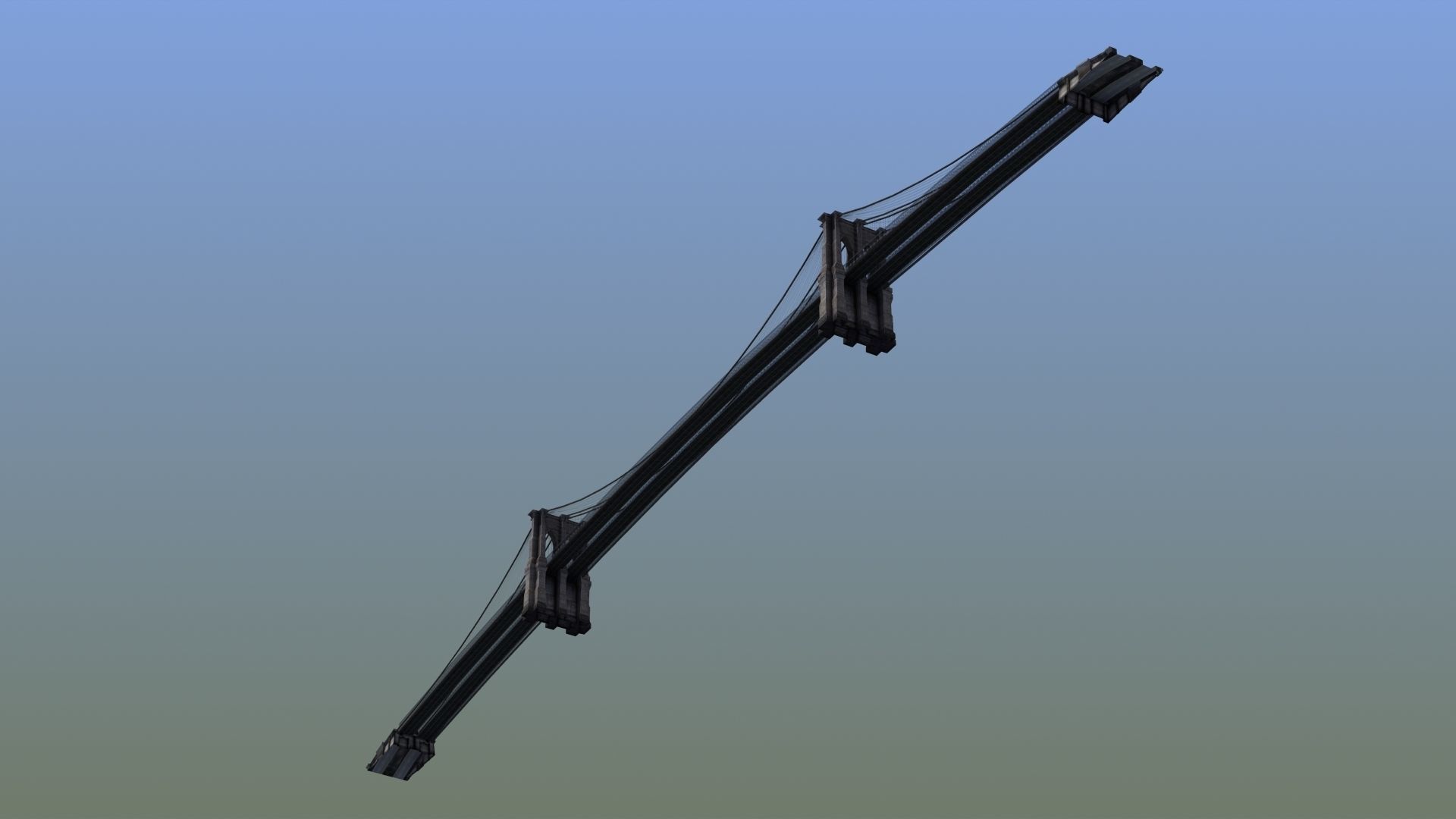Brooklyn Bridge New York 3D model_26