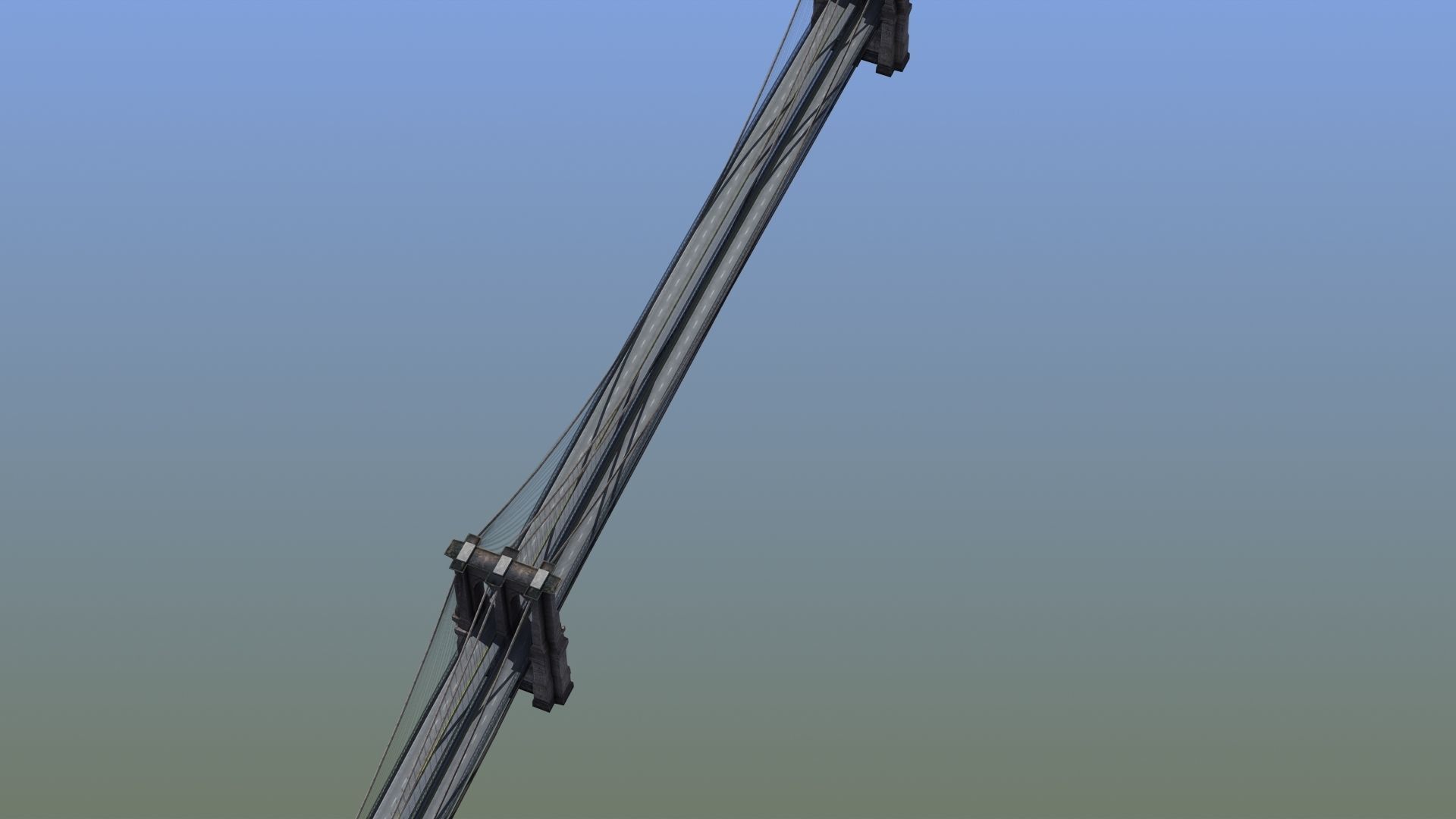 Brooklyn Bridge New York 3D model_13
