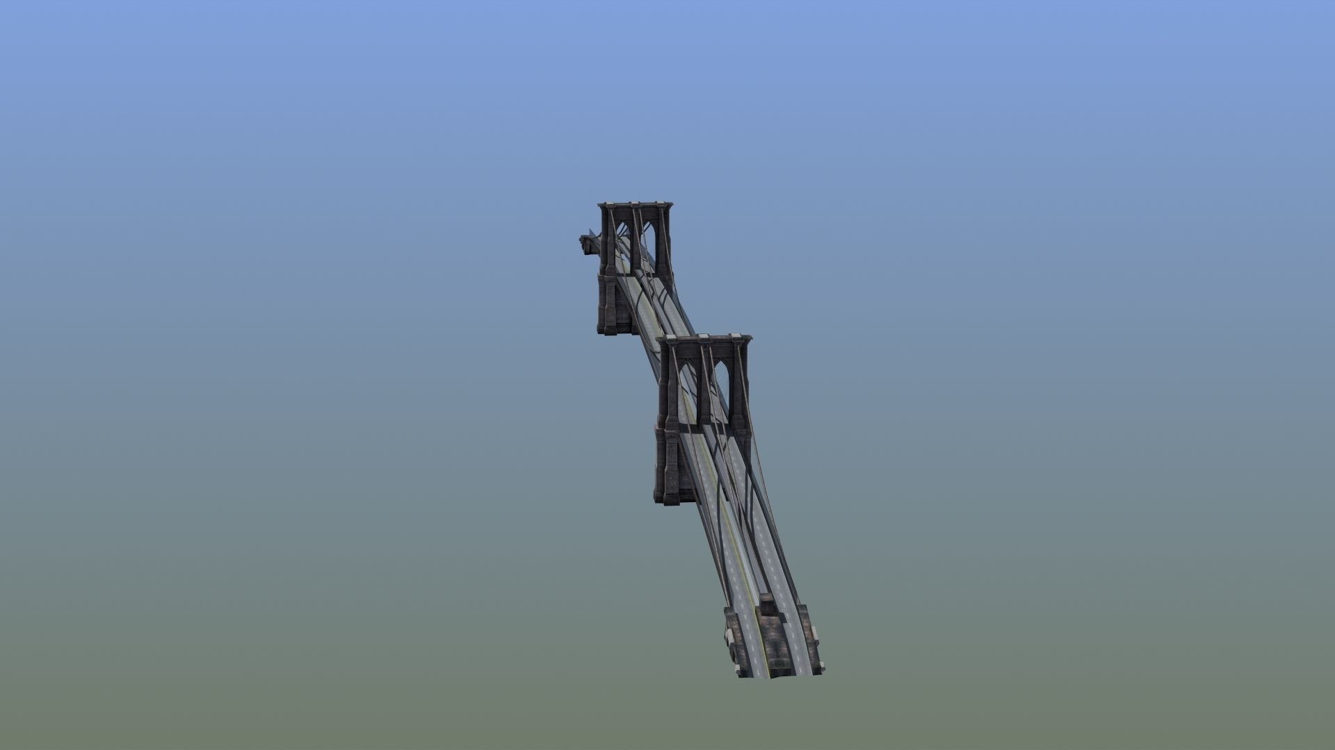 Brooklyn Bridge New York 3D model_22