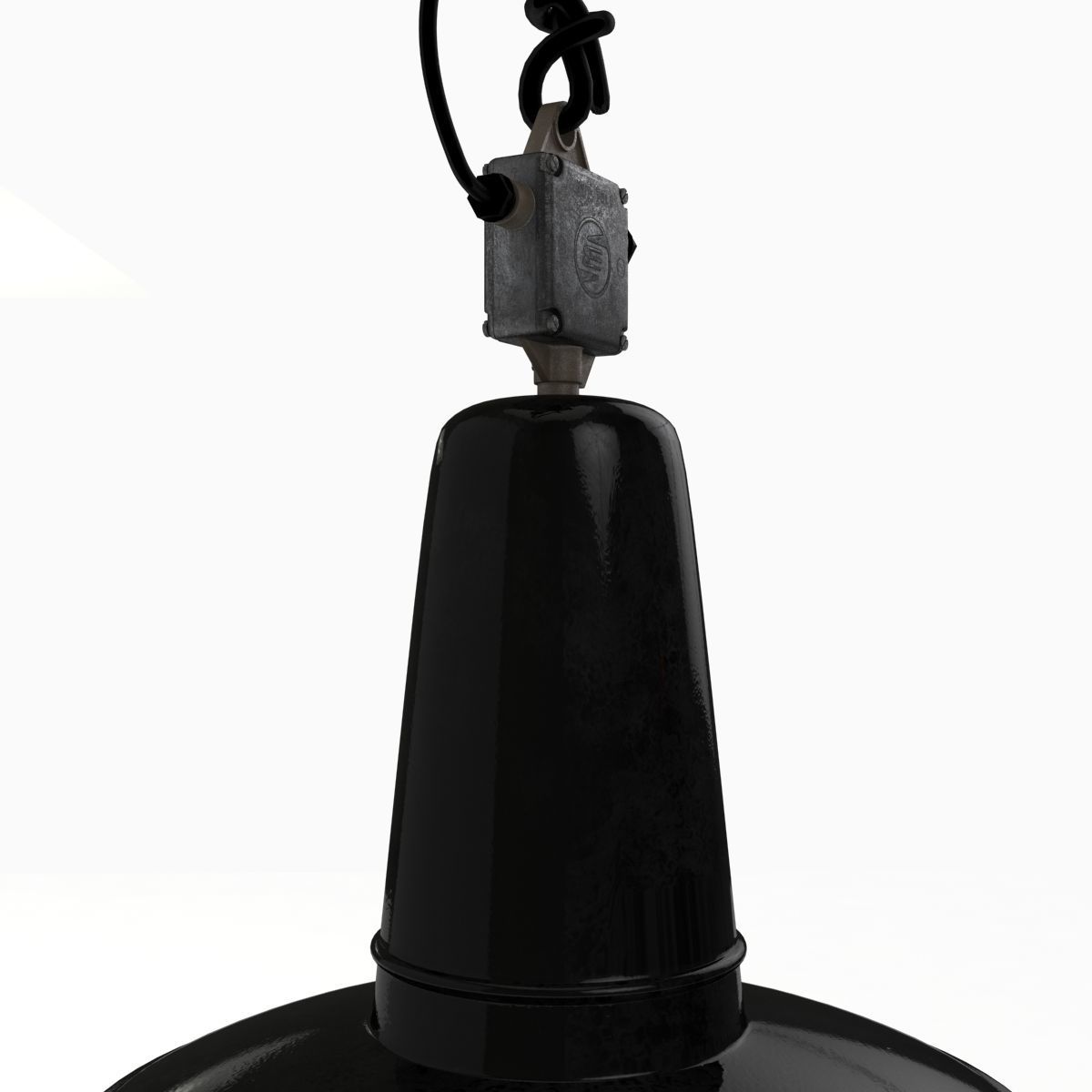 Industrial lamp Ebolicht 3D model_9