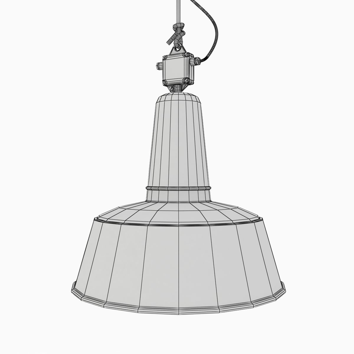 Industrial lamp Ebolicht 3D model_1