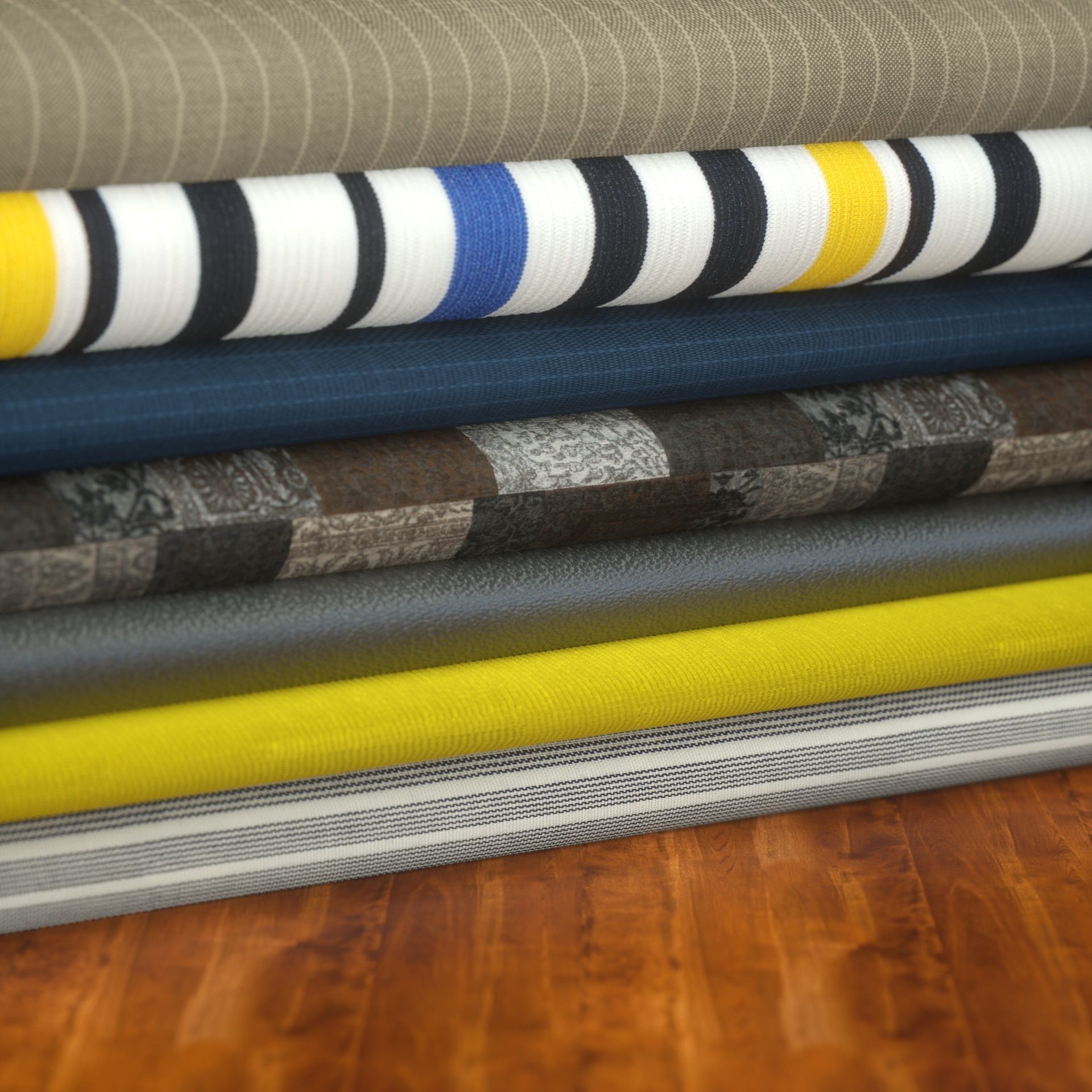 42 Fabric Materials for C4D Octane Texture_2