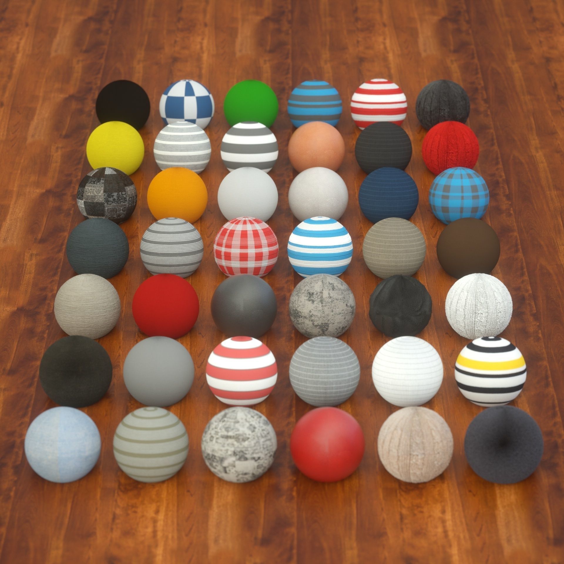 42 Fabric Materials for C4D Octane Texture_1