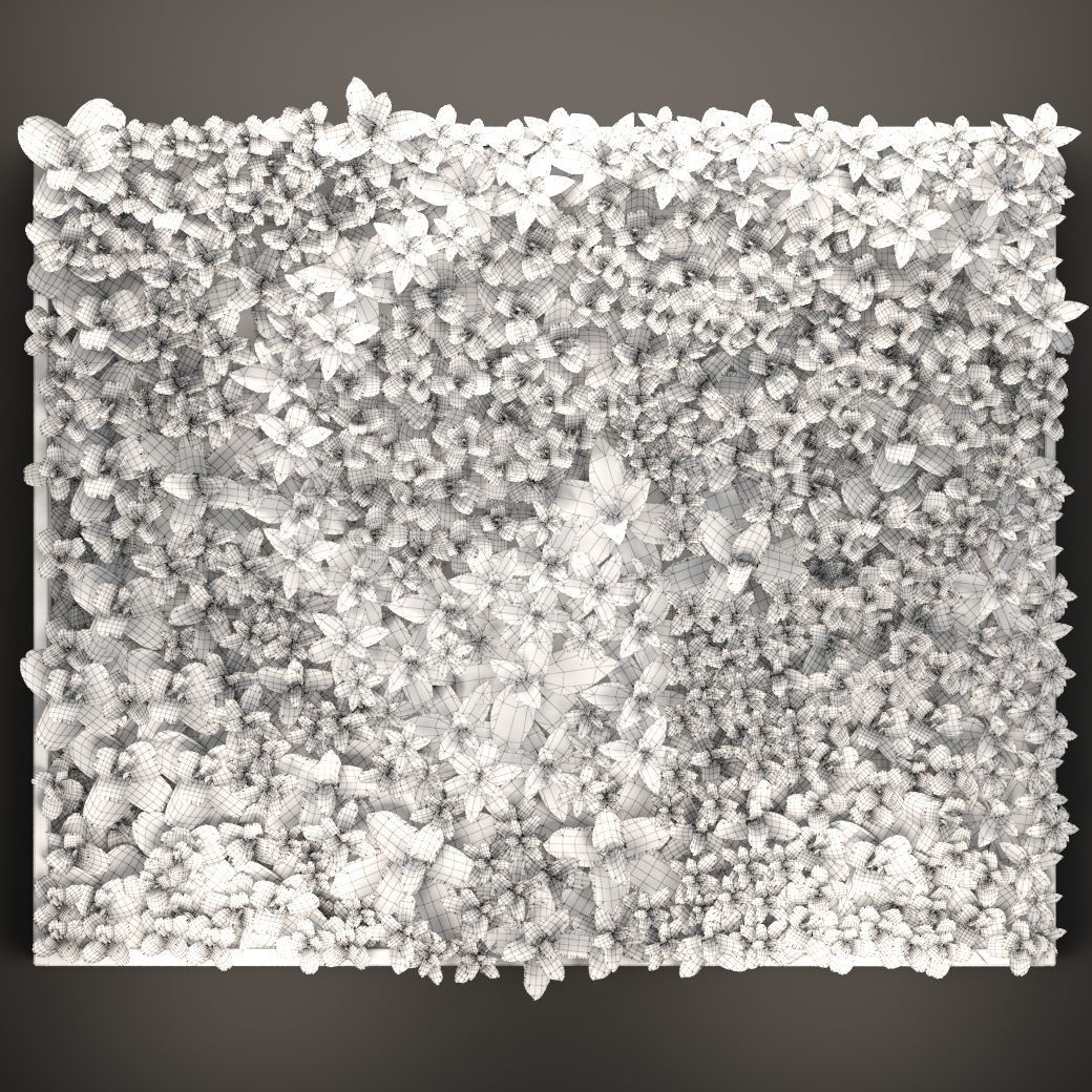 Vertical gardening 3D model_6