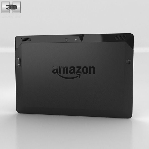 amazon kindle fire hdx 8 9 inches 3d cgtrader