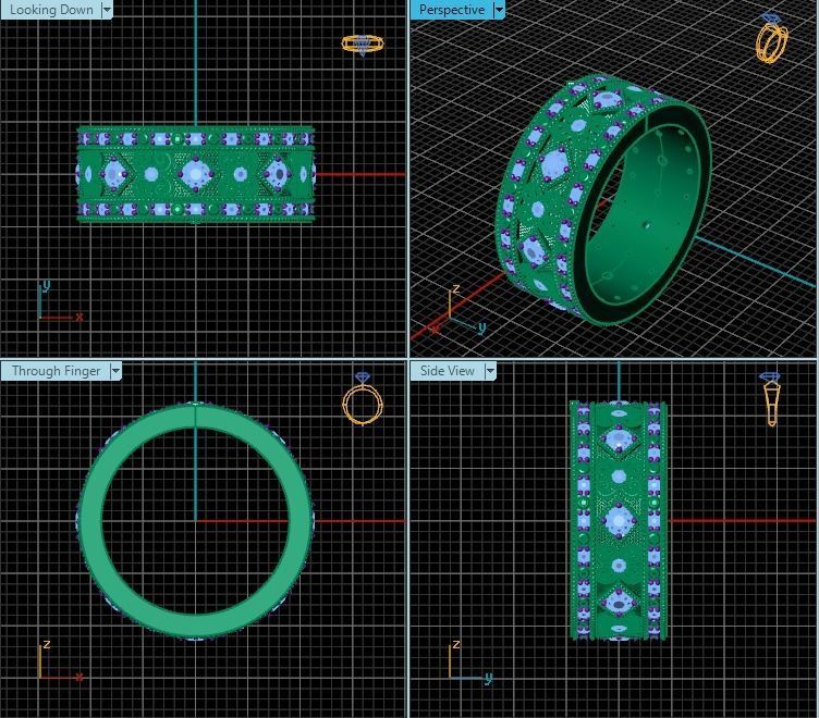 Ring T00844 3D print model_2