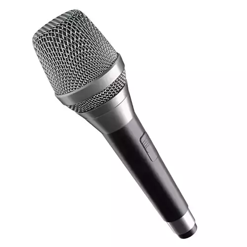 Microphone 3D model