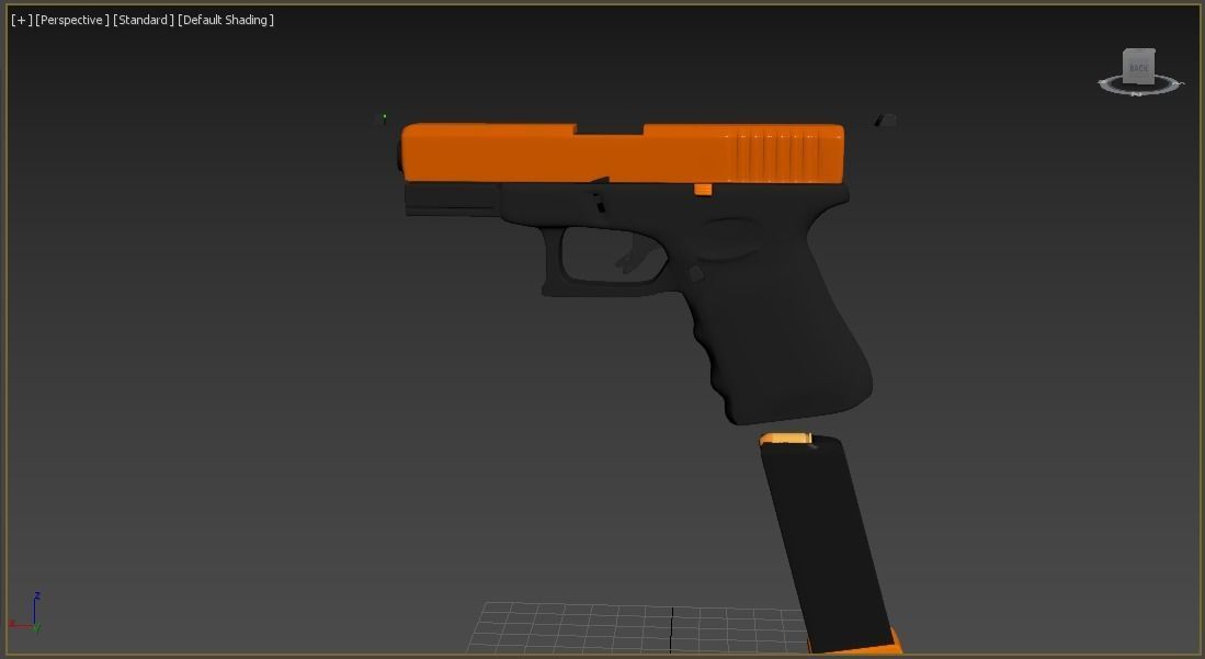 Glock 007 Free 3D model_15