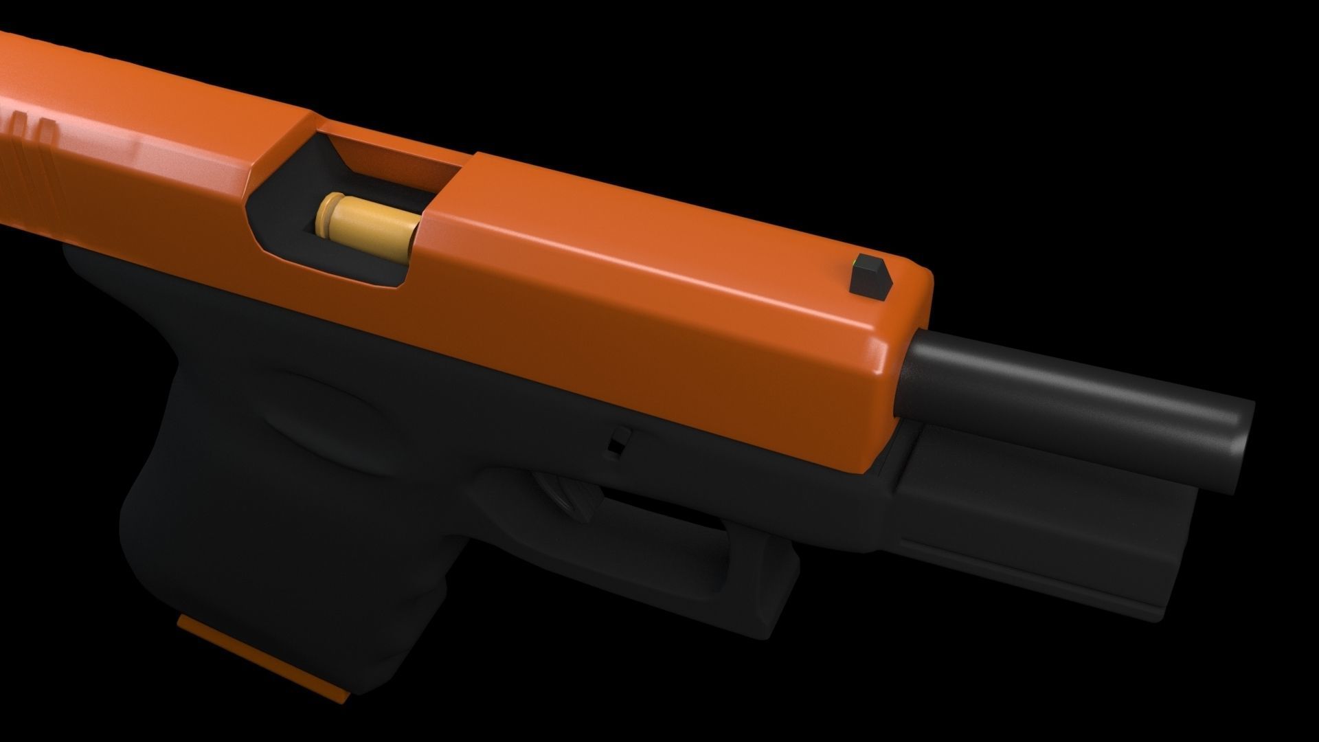 Glock 007 Free 3D model_2