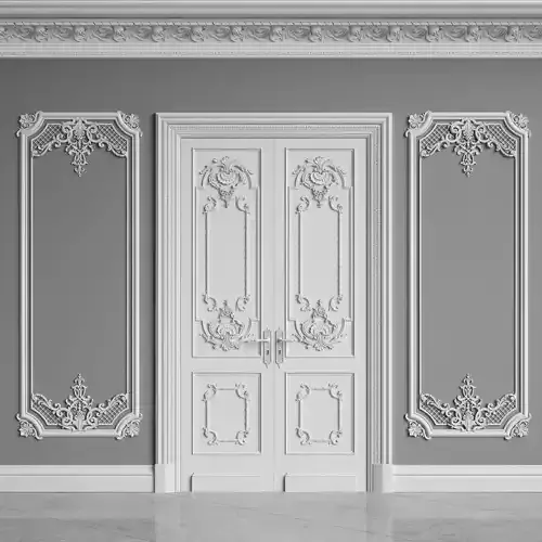 Classic Interior Walls 3D model