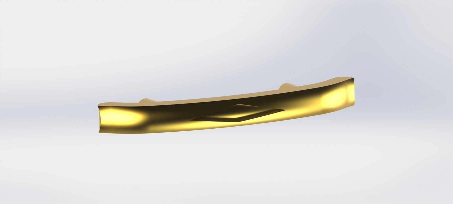 handle1 silver door handle Free 3D model_1