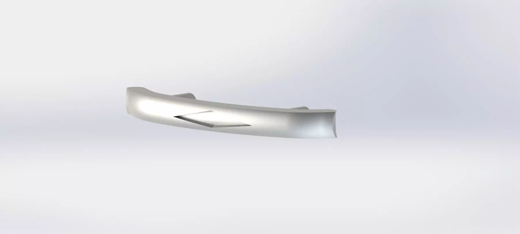 handle1 silver door handle Free 3D model_0