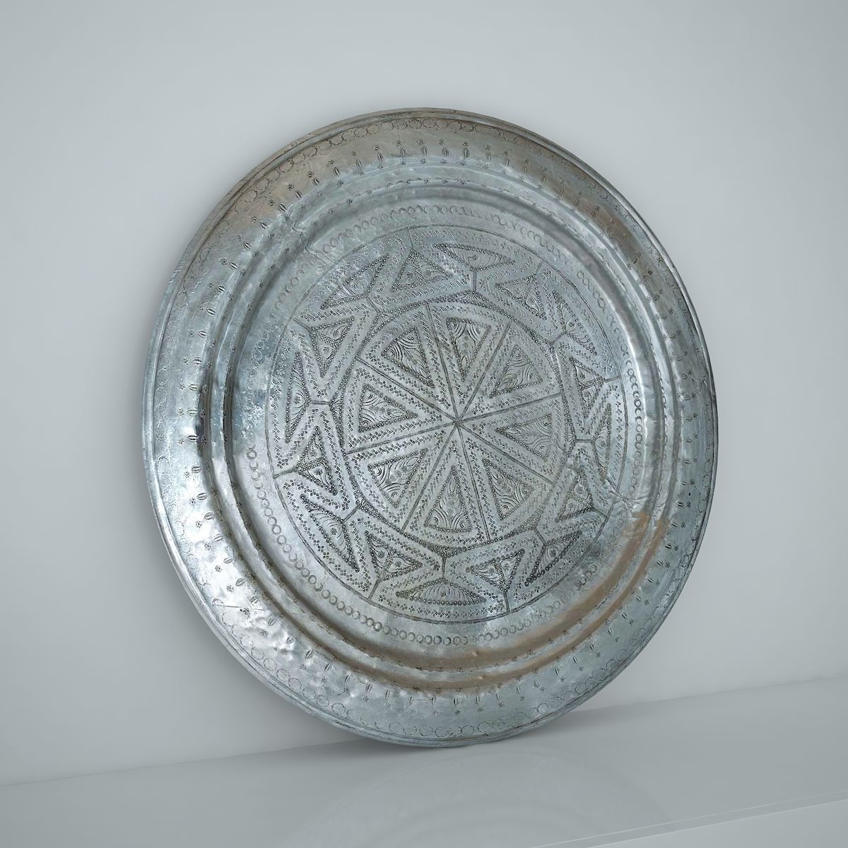 Moroccan Antique Tray 3D model 3D model_3