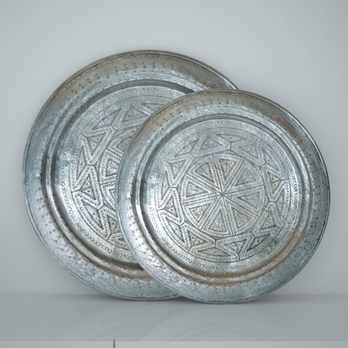 Moroccan Antique Tray 3D model 3D model_1