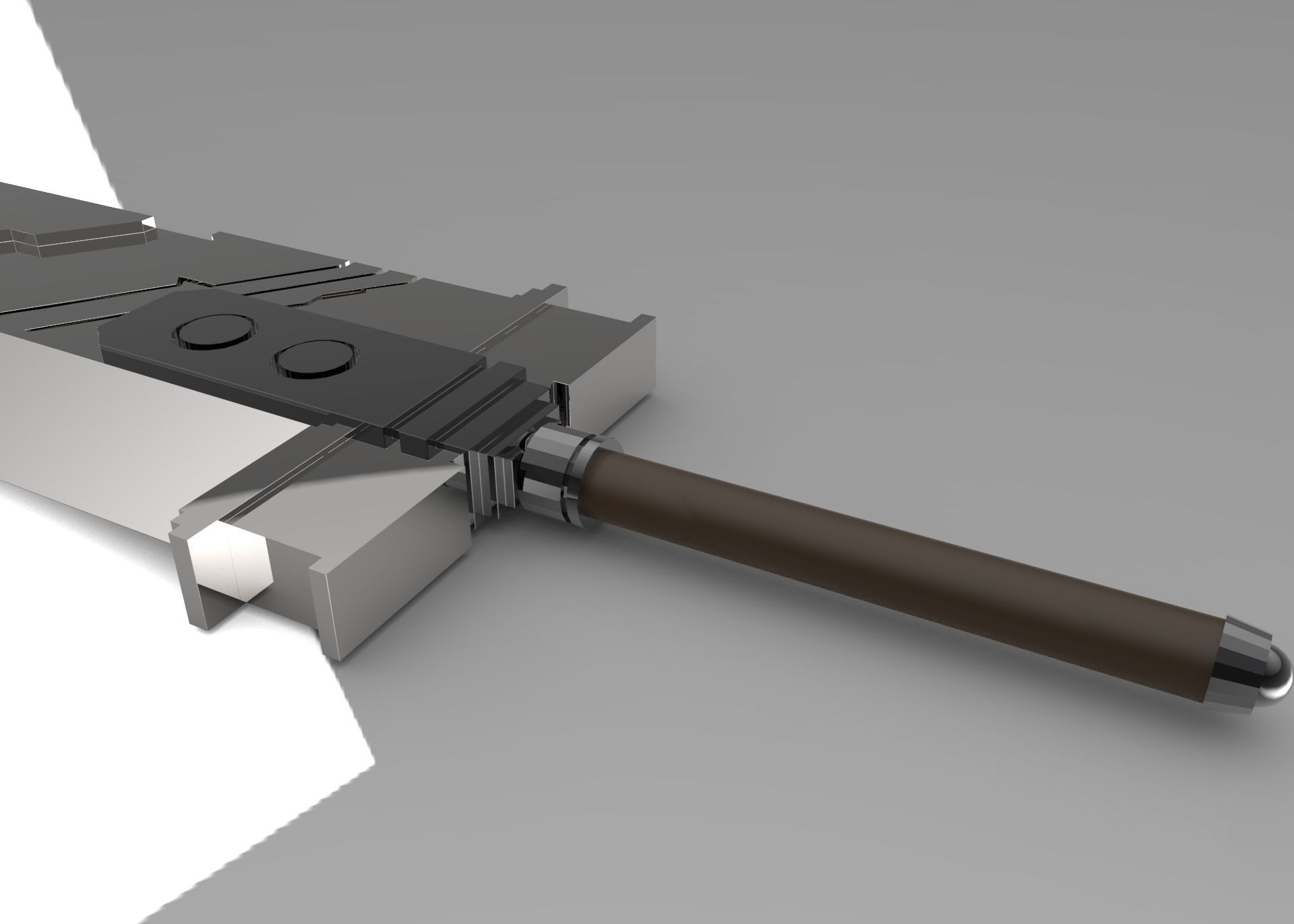 Cloud Sword Free 3D model_2