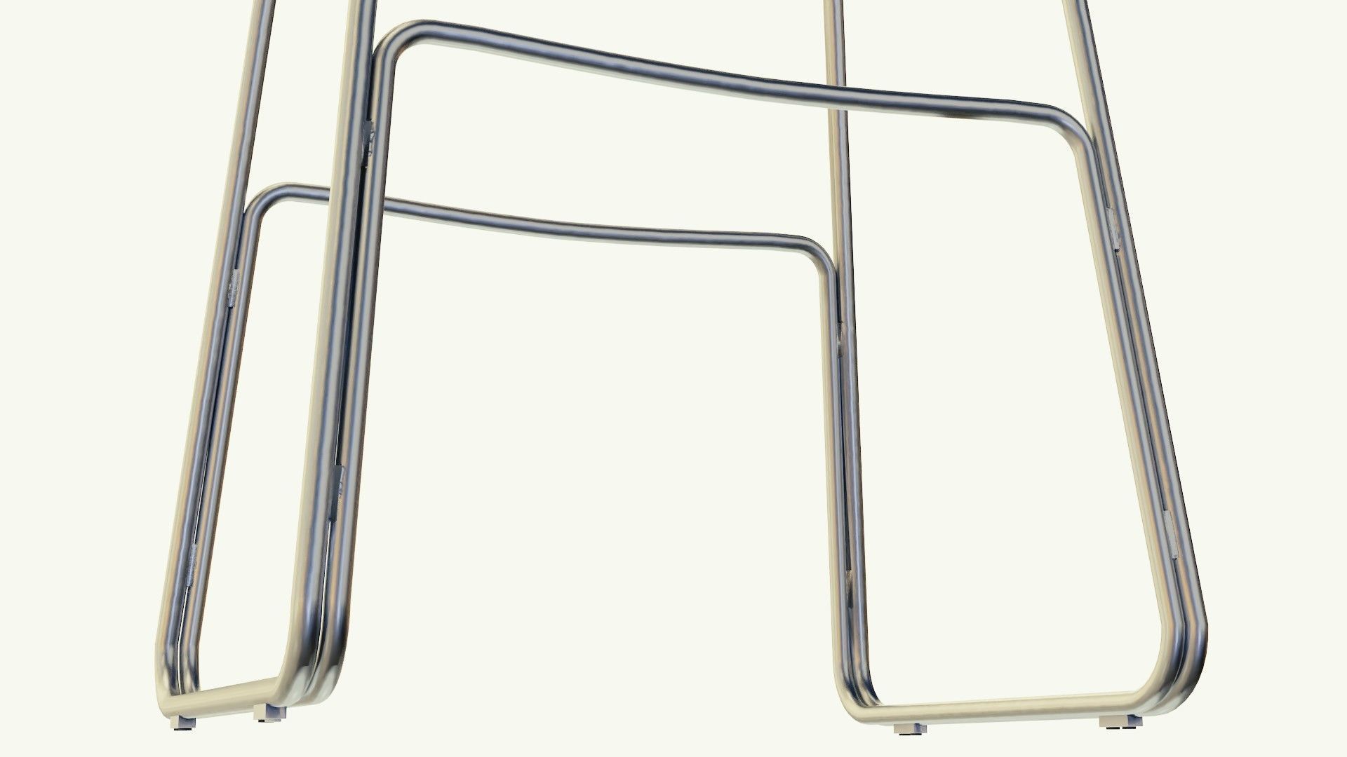 Barstool - models a and b Low-poly 3D model_5