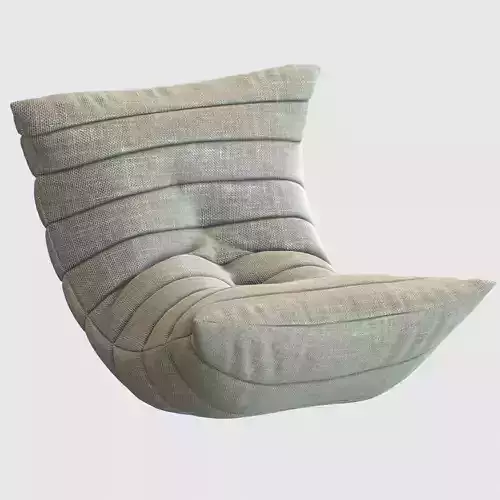 Lounge Bag Low-poly 3D model