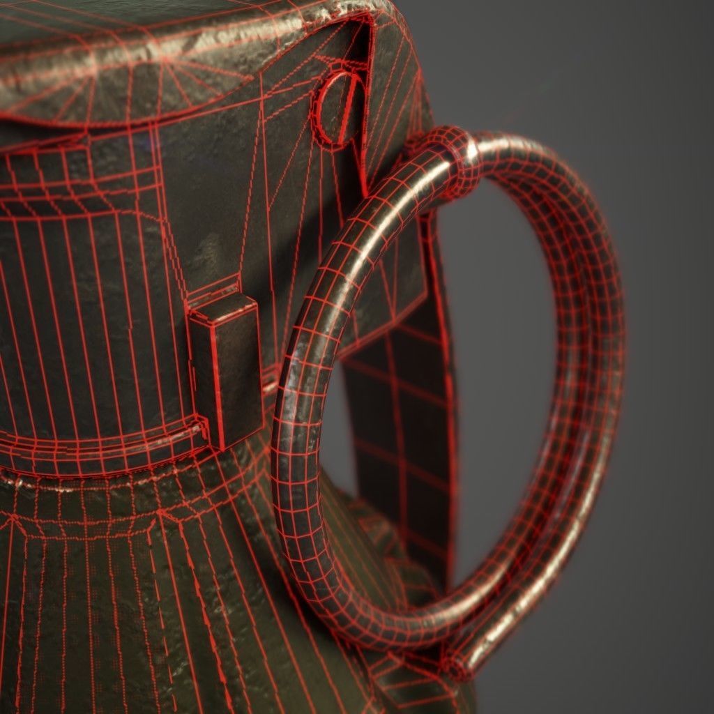 MK2 Grenade Free low-poly 3D model_10