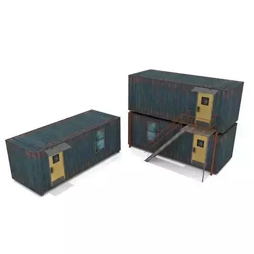 Cabin Containers - Blue